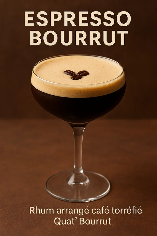 recette de cocktail a base de rhum arrangé café