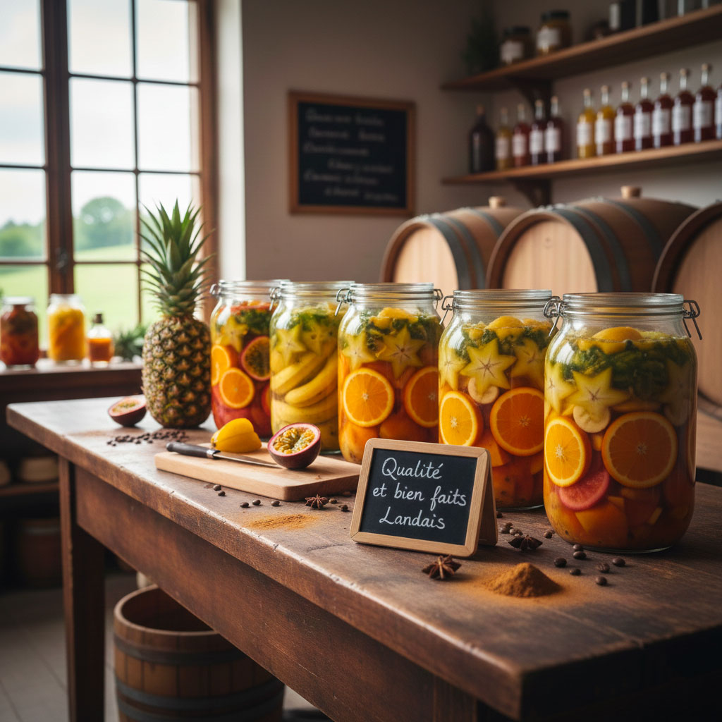 L'art du Rhum Arrangé : Pourquoi choisir l'artisanat Landais ?