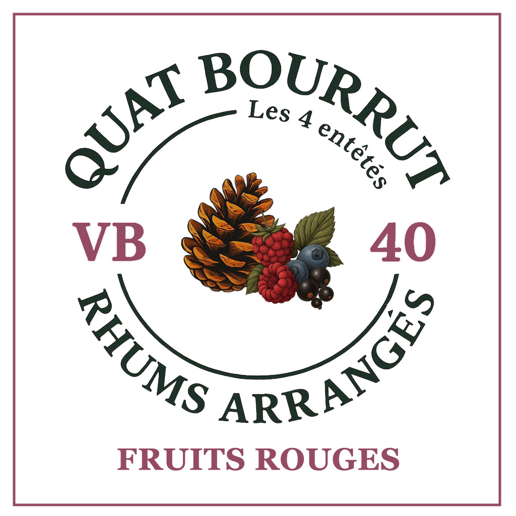 Rhum arrangé Fruits Rouges