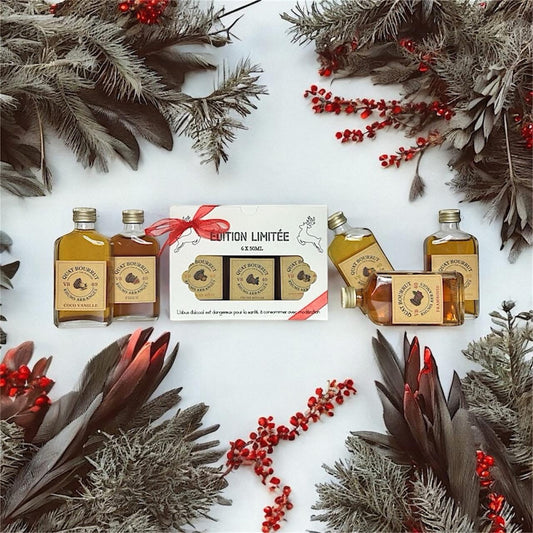 Coffret Découverte - 6 Mignonnettes de Rhum Arrangé Artisanal 5 Cl