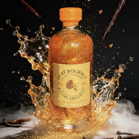 Rhum arrangé Vanille Paillettes - Élégance, douceur et raffinement