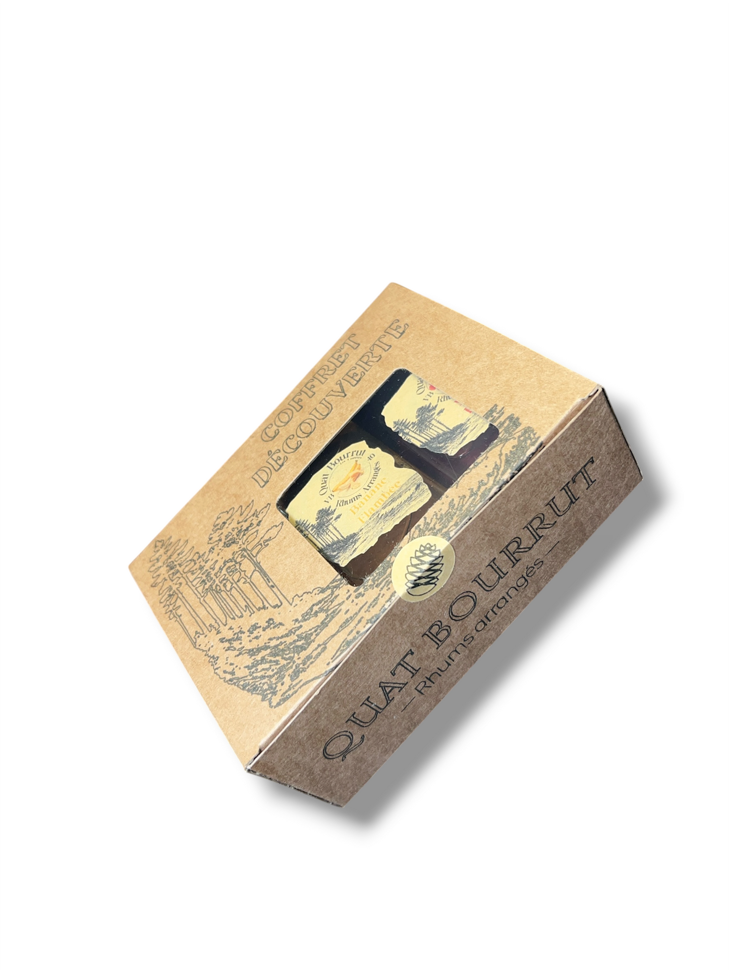 Coffret Découverte – 6 Mignonnettes de Rhum Arrangé Artisanal 5 cl