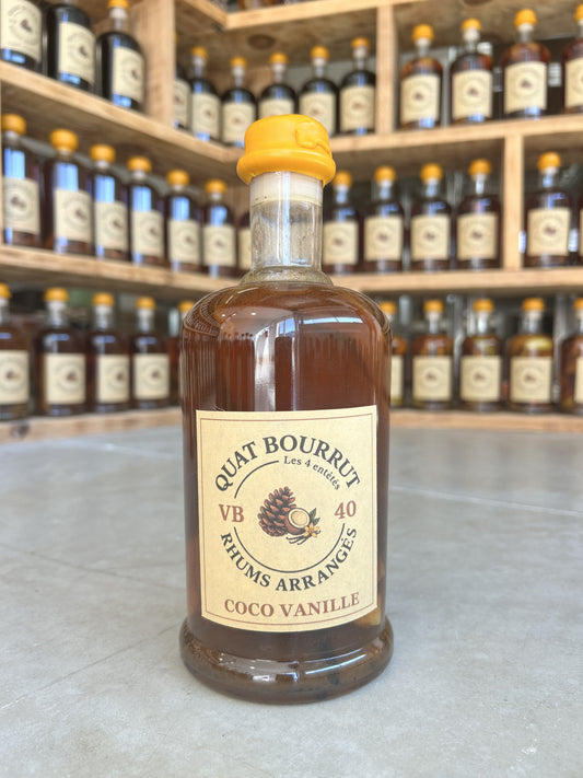 Rhum arrangé noix de Coco Vanille Gourmet