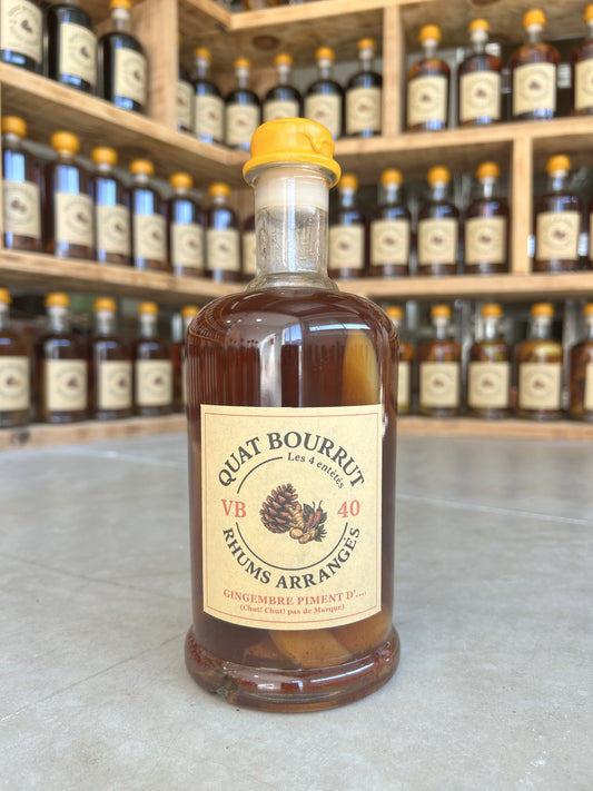 Rhum arrangé Gingembre Piment d'... ( Chut Chut pas de Marque )