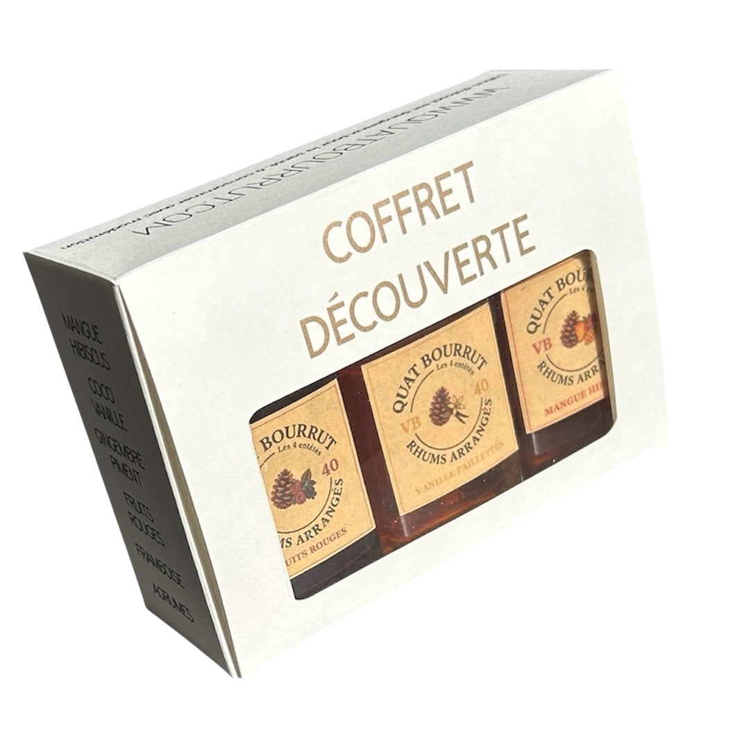 Coffret Découverte – 6 Mignonnettes de Rhum Arrangé Artisanal 5 cl