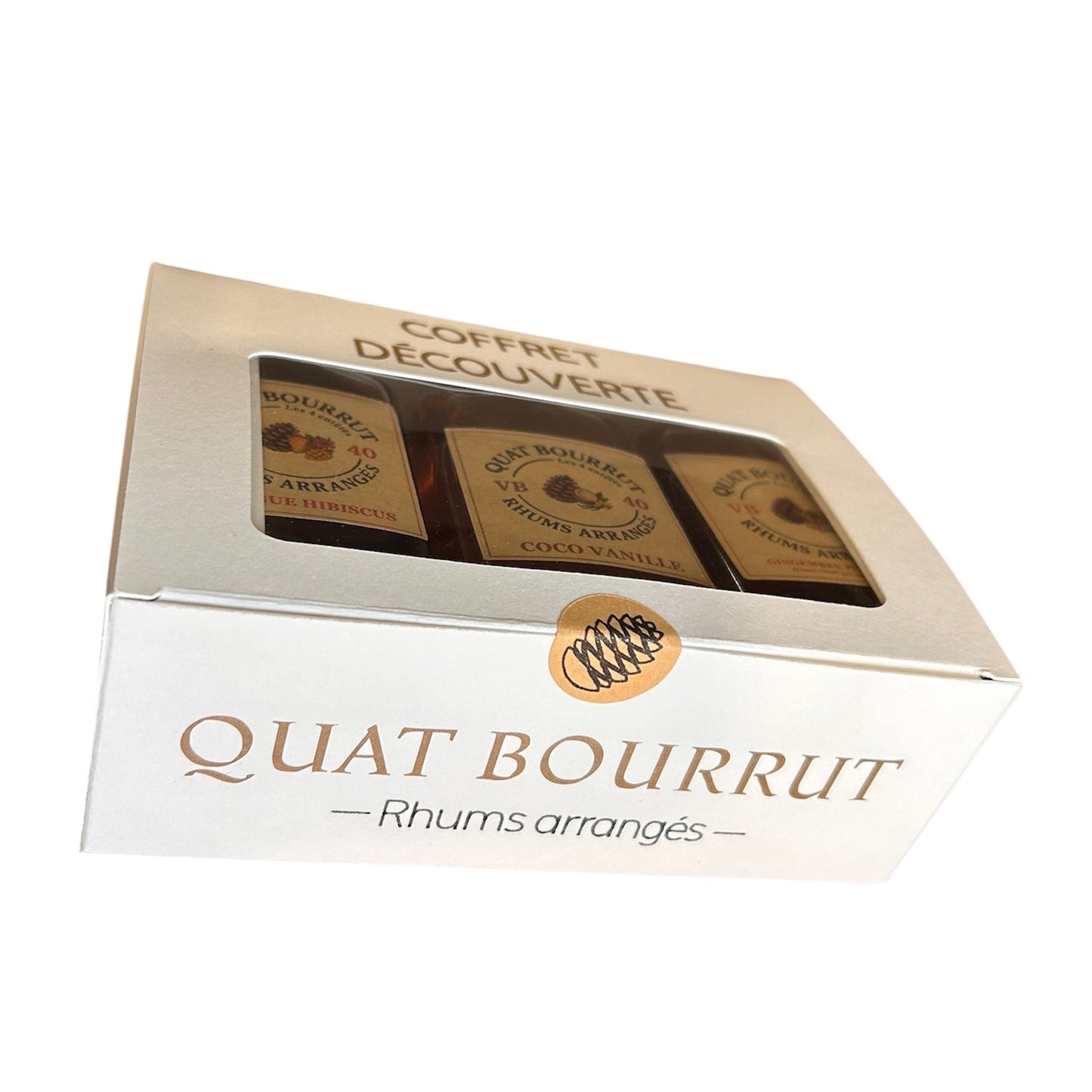 Coffret Découverte – 6 Mignonnettes de Rhum Arrangé Artisanal 5 cl