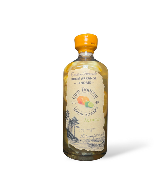 Rhum arrangé Agrumes - Fraîcheur acidulée et saveurs ensoleillées
