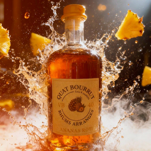 Rhum arrangé Ananas Rôti - Saveurs tropicales et gourmandes