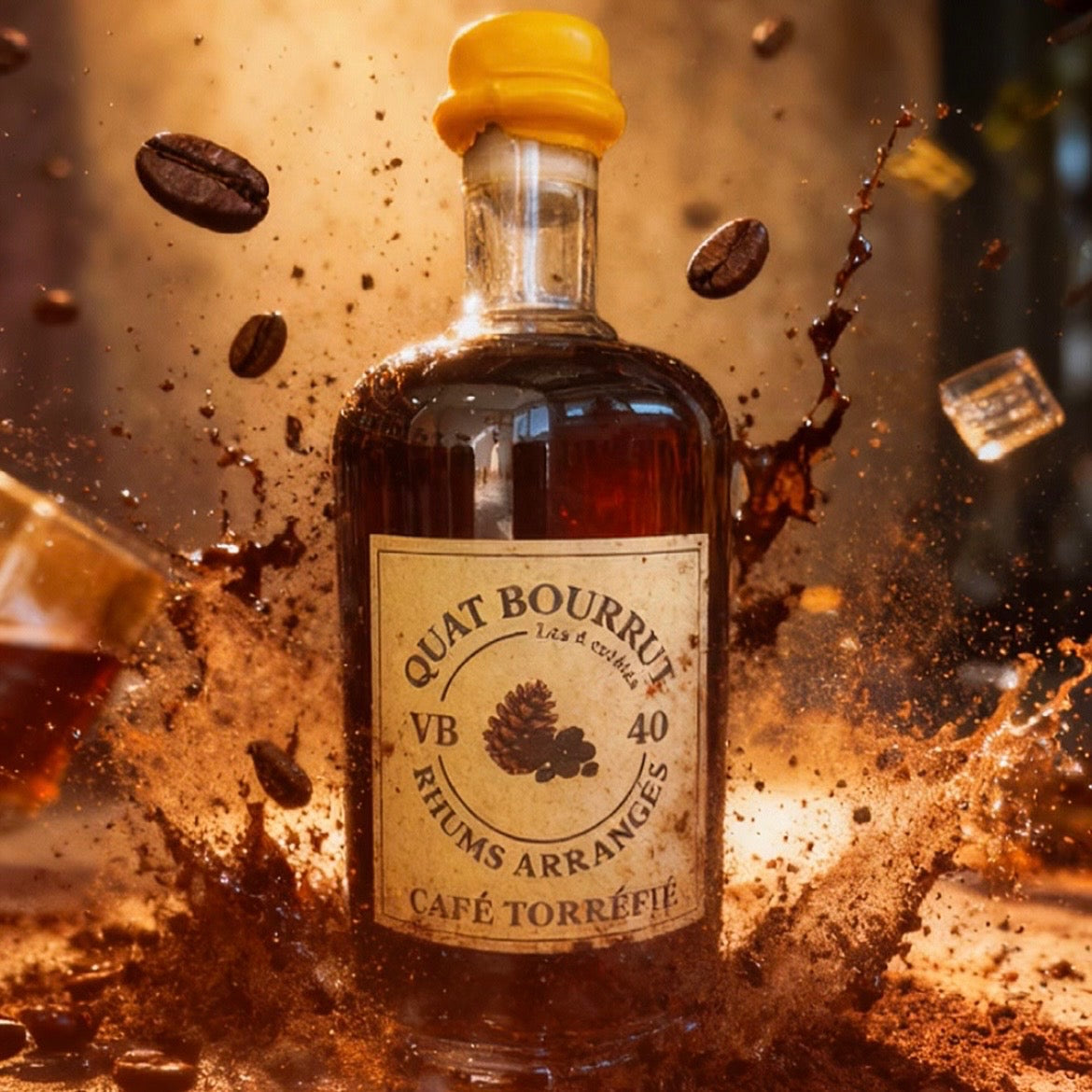 Rhum arrangé Café Torréfié - Arômes puissants et notes gourmandes