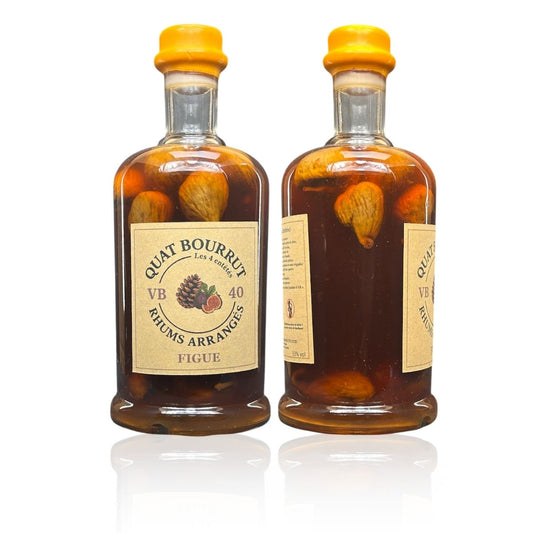 {{Rhum arrangé Figues - Douceur Fruitée et arômes miellés}} | Rhum Arrangé Quatbourrut..