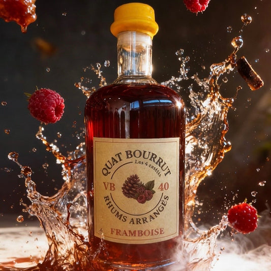 Rhum arrangé Framboises - Douceur fruitée et fraicheur acidulée