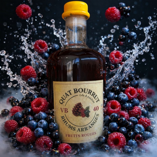 Rhum arrangé Fruits Rouges - Douceur fruitée et fraîcheur artisanale