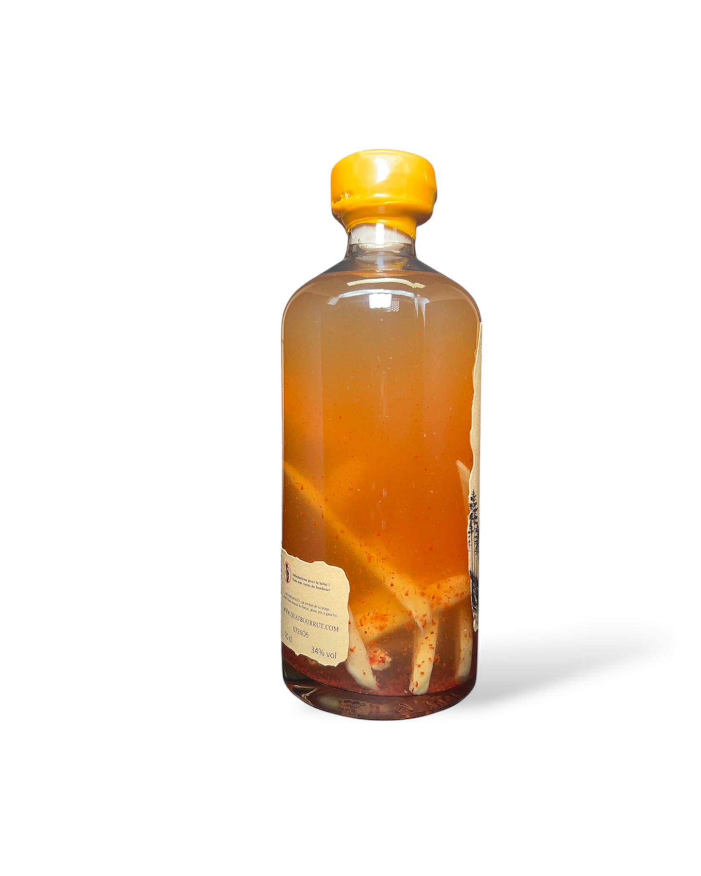 Rhum Arrangé Gingembre Piment – Force, Caractère et Chaleur Artisanale