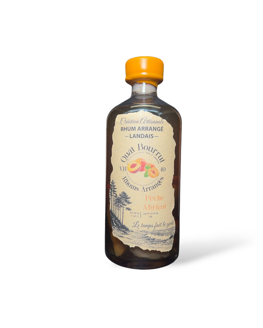 Rhum Arrangé Pêche Abricot – Rencontre Solaire de Deux Fruits d'Été